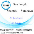 Shantou Port LCL Consolidatie Naar Surabaya